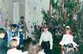 1990г. Встреча нового года школа №2 у двери Настоящая В.Н.