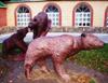 Скульптура "Три медведя" возле бывшего магазина "Сагаяновский"