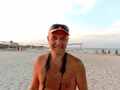 Максим Лях и пляжная волейбольная площадка на Косе. Седово, август 2017г