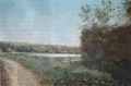 "Река Кундрючья". Картина В.Б. Суворова. Газетное фото