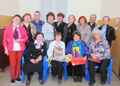 Участники встречи в белокалитвинском литературно-поэтическом клубе "Феникс" 22 апреля 2018г
