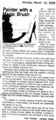 Ксерокопия вырезки из какой-то газеты о художнике Минхе Нонге. Вьетнам, август 2008г