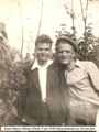 Фенько Юрий и Курис Павел, 9 мая 1948г, Первомайский сад г. Ростов-на-Дону