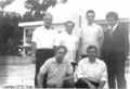 7 ноября 1975г г. Строит слева - П.Г. Курис, внизу сидит справа - М. Т. Котов. Уонг-Би, Вьетнам