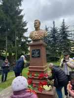 Памятник И.В. Сталину, открытый 8 мая 2025г в Можайске