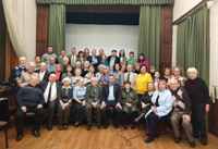 Малый зал Центрального Дома литераторов,презентация изданий МОО СПР. Участники мероприятия. 19.10.2025